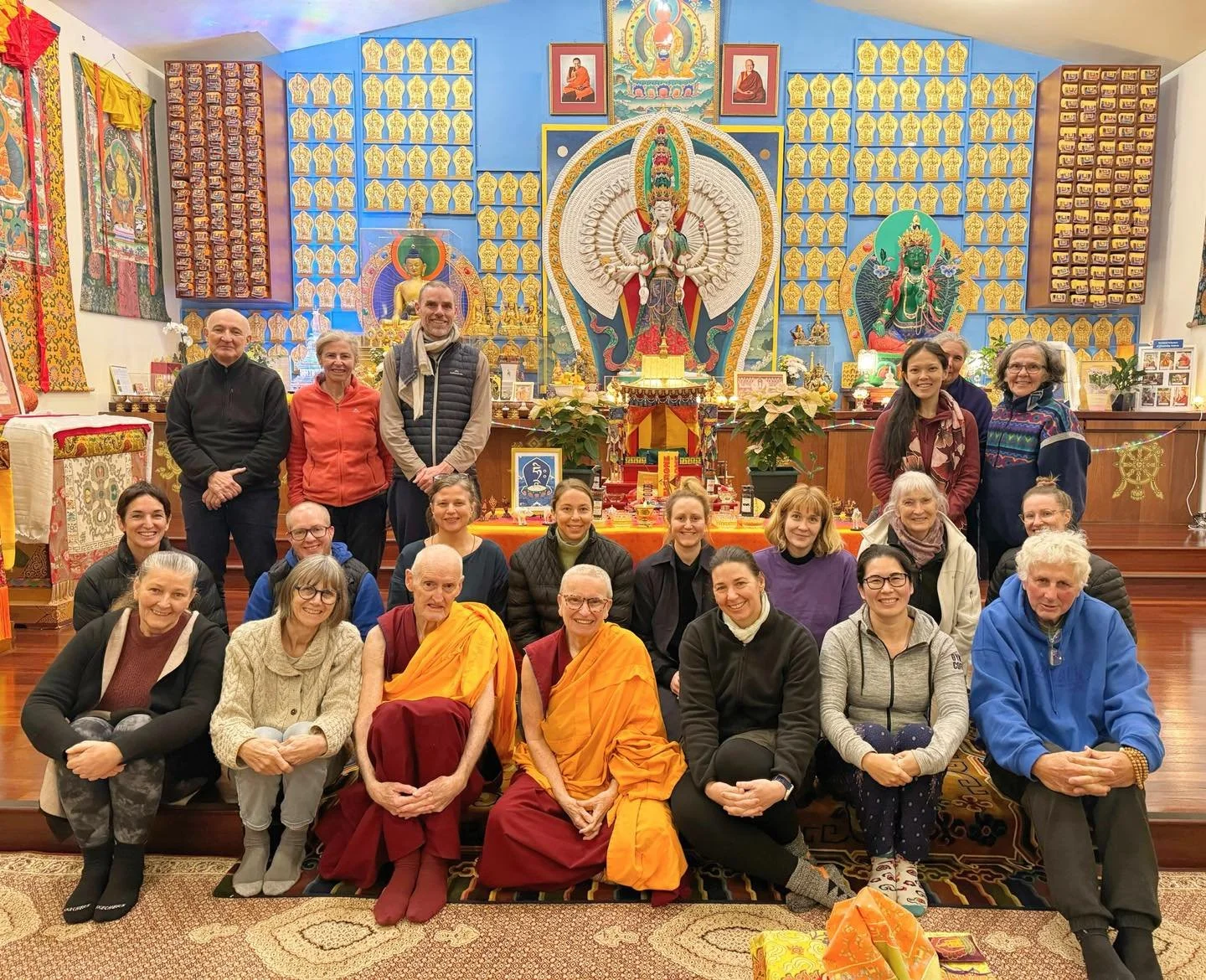 🙏✨ We are delighted to rejoice in the successful completion of all eight sets of Nyung N&auml;, lovingly led by Ven. Ailsa.

A special congratulations to the 12 practitioners who completed all eight sets. Their dedication, perseverance, and sincere 