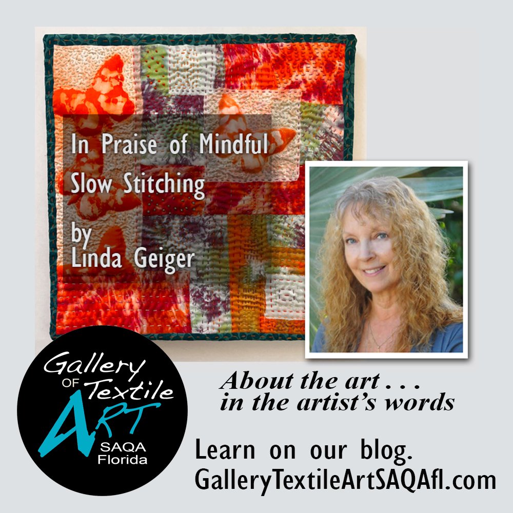 In Praise of Mindful Slow Stitching