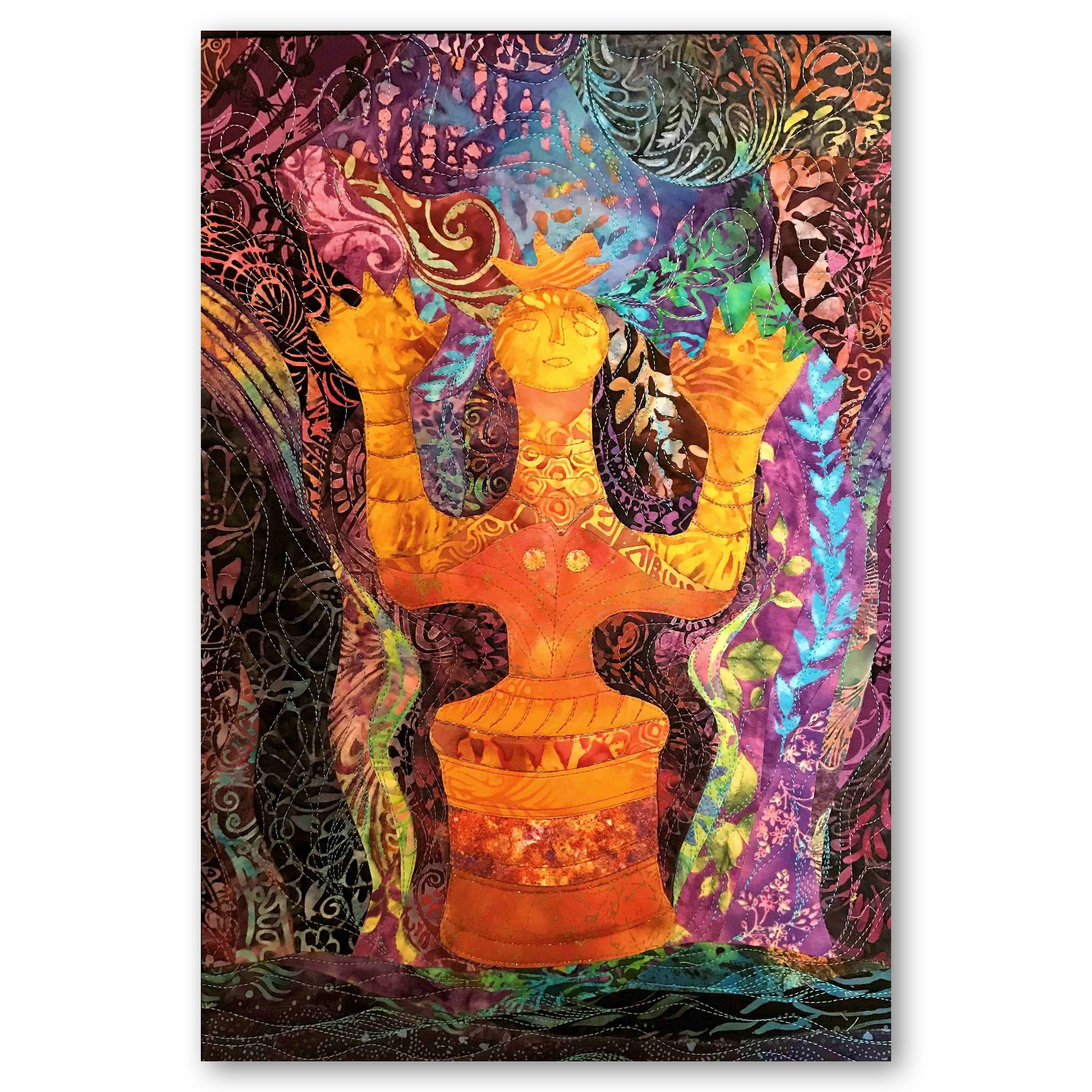 Peg-Green-Bird Priestess Dancing 20x14.jpg