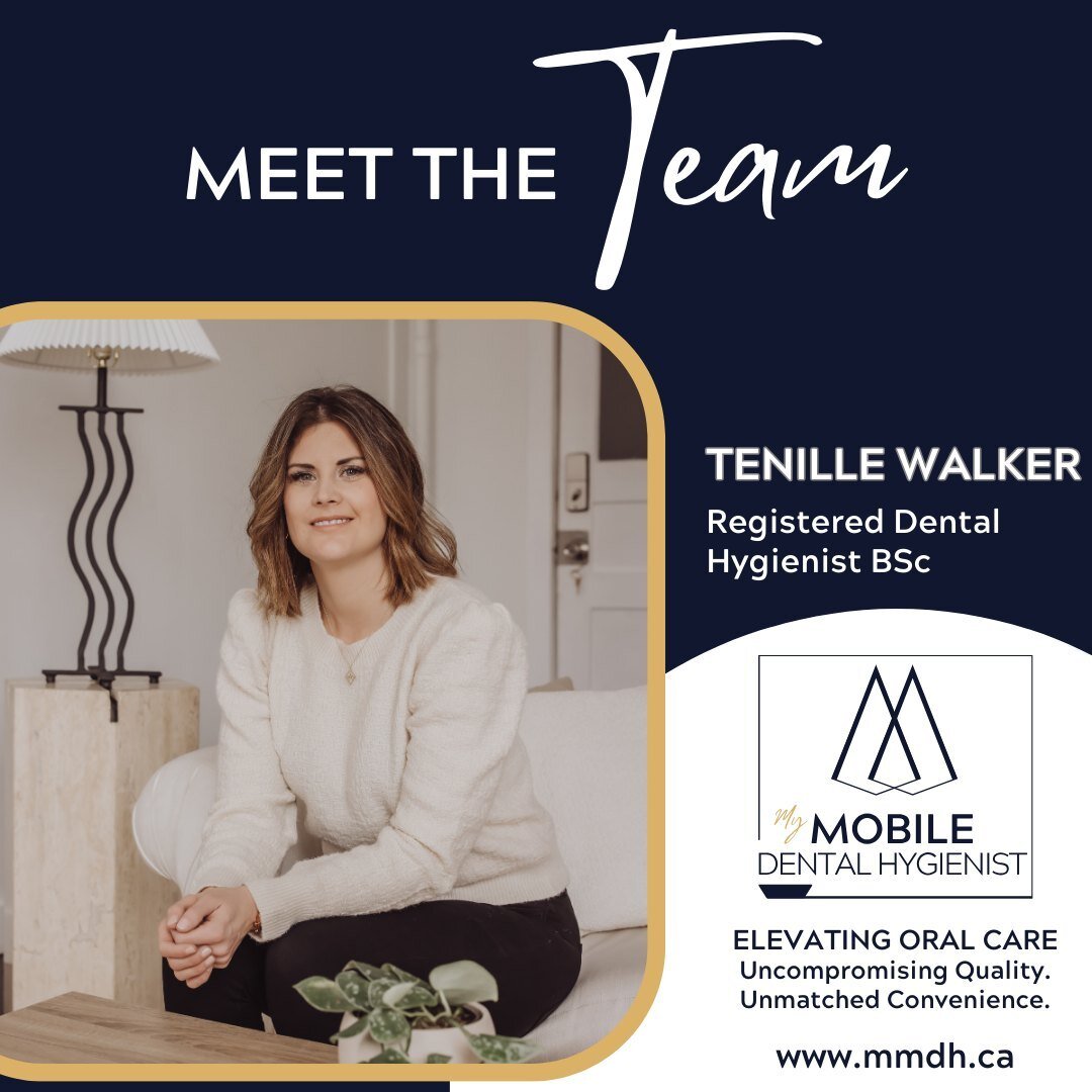 Meet the Team 👋🏻
Tenille Walker 🪥
Registered Dental Hygienist BSc

For over 20 years, Tenille has worked in the dental profession and has great joy and enthusiasm in providing oral health care.
She graduated in 2004 from the University of Alberta 