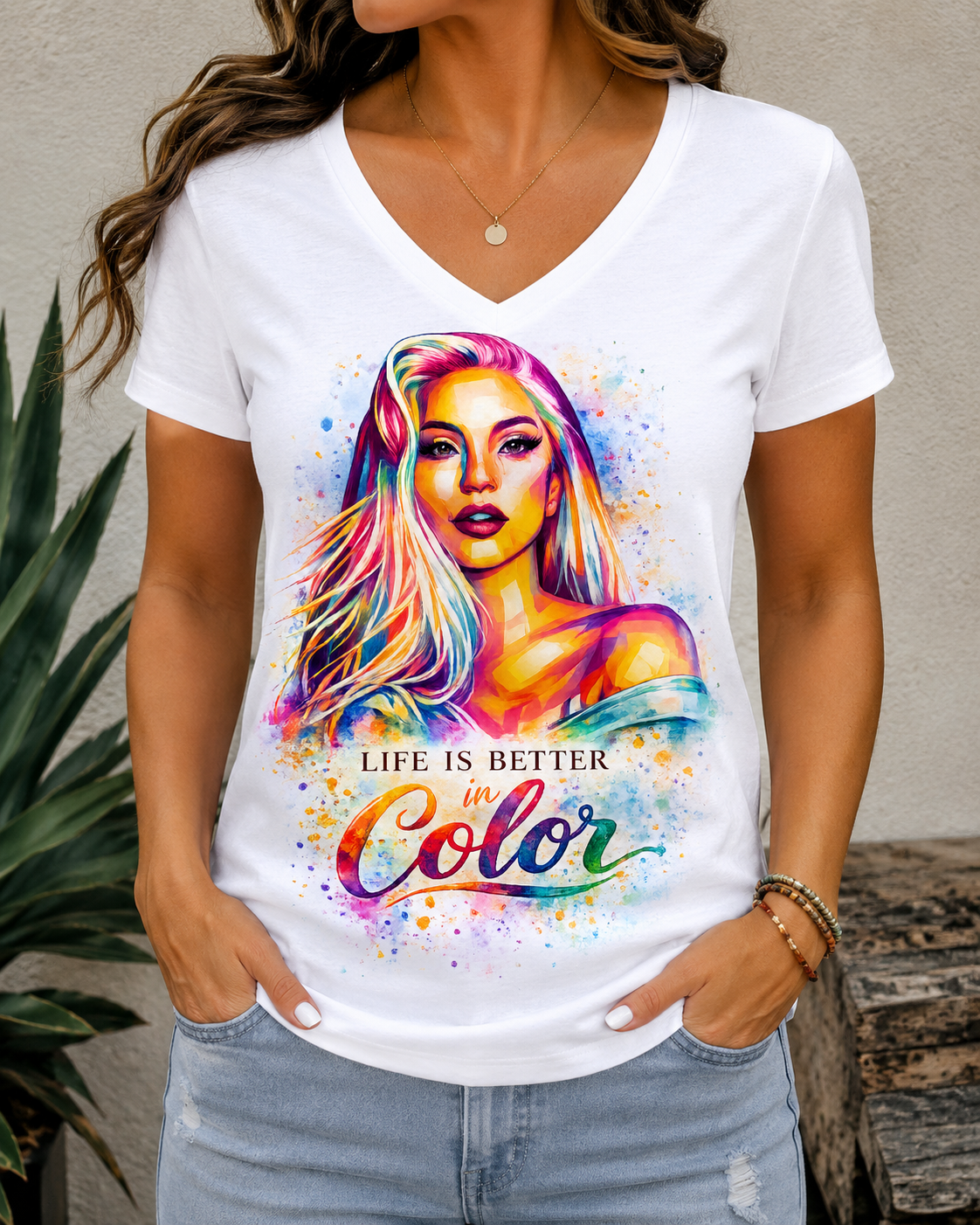 "Life is Better in Color" T~Shirt