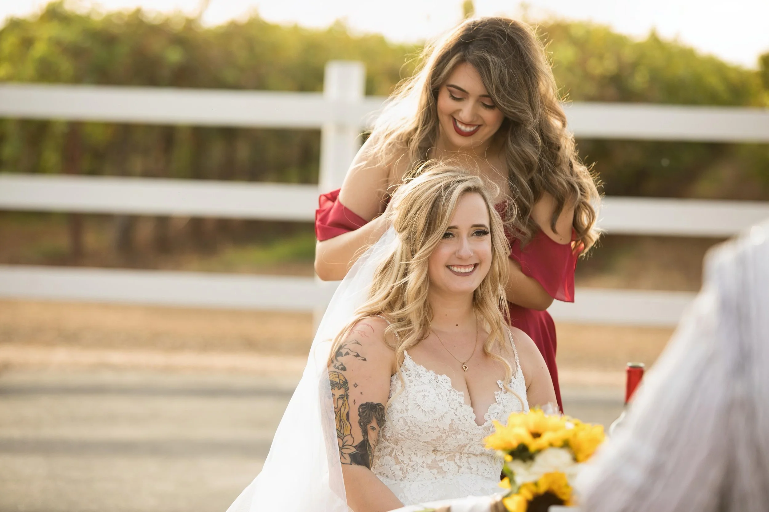 Untamed Beauty Bridal Co. here to make your special day flow with ease, providing perfect with natural soft wedding hair.