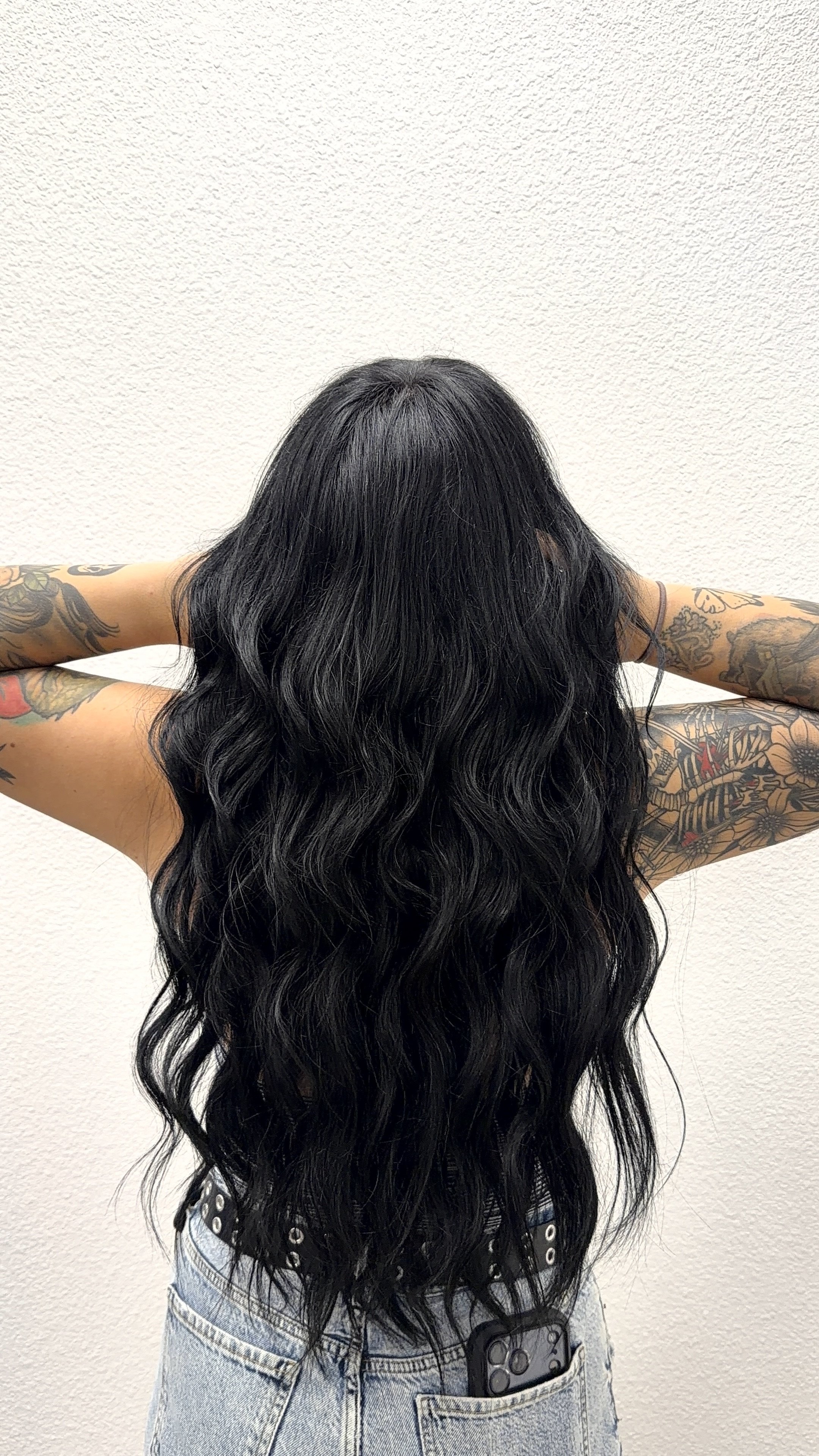 22” hand tied extensions by Abby Hart