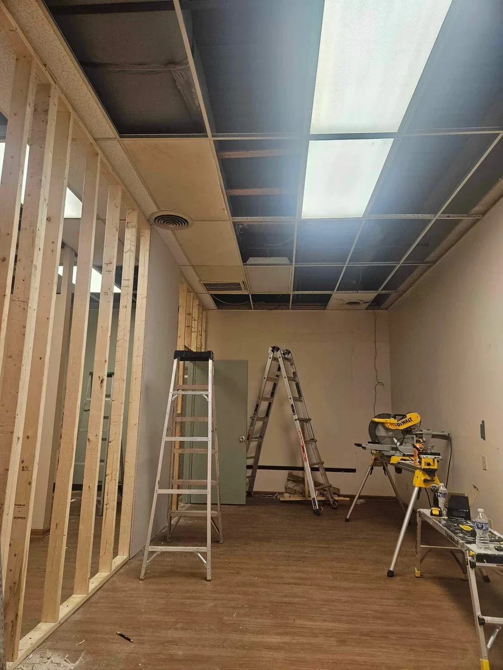 Interior (Office) renovation before picture - ARK Improved Homes
