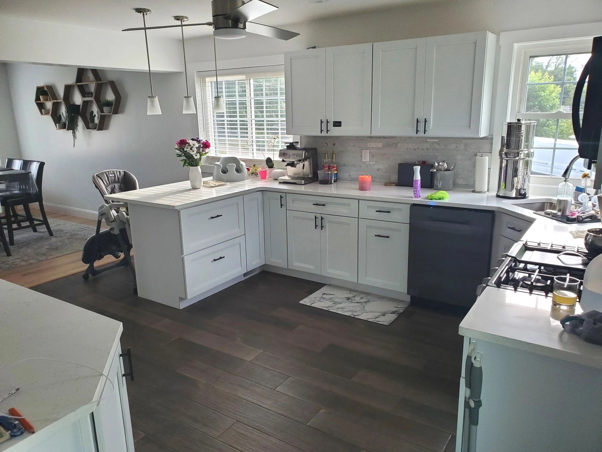 Interior (Office) renovation after picture - ARK Improved Homes