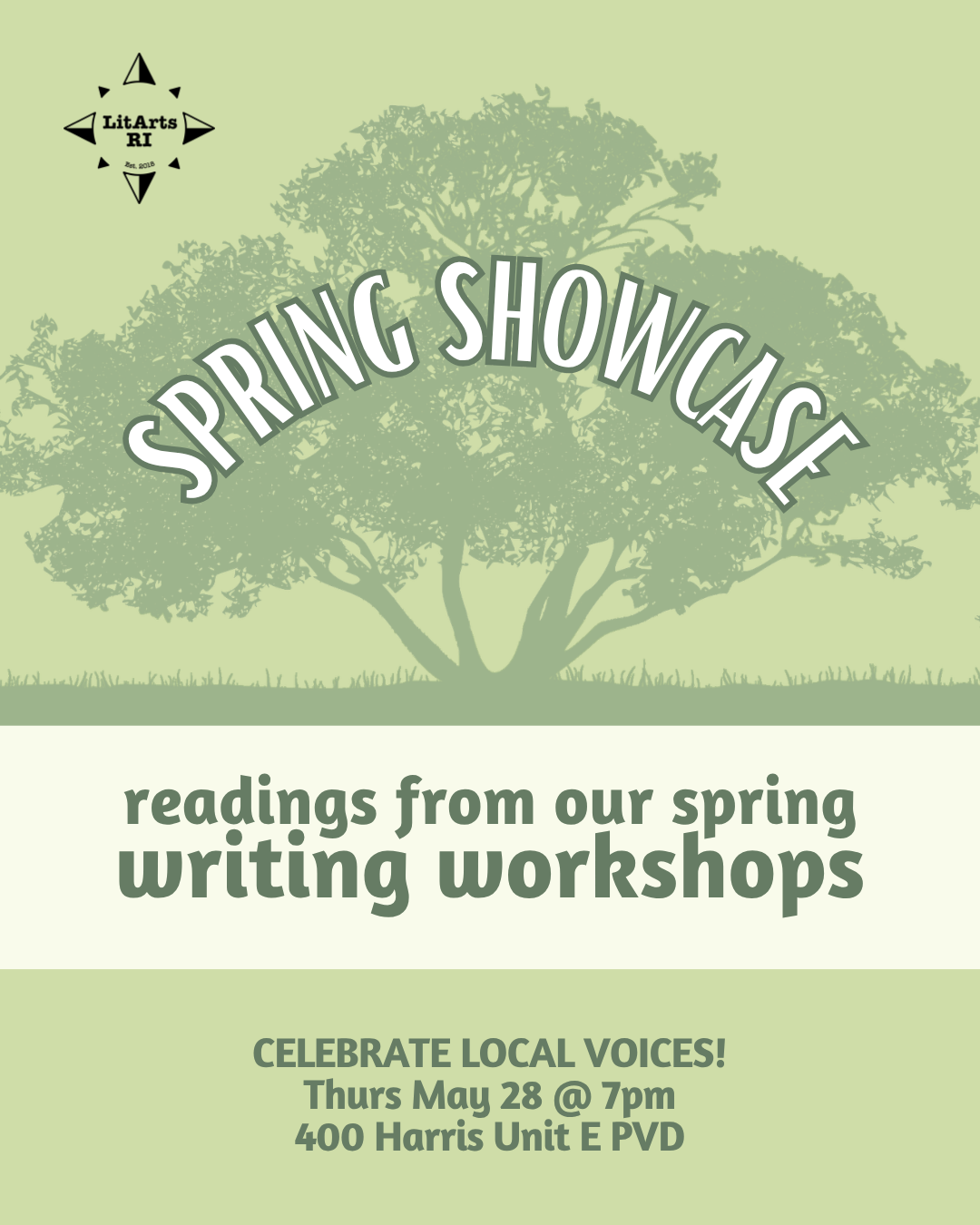 LitArtsRI spring showcase