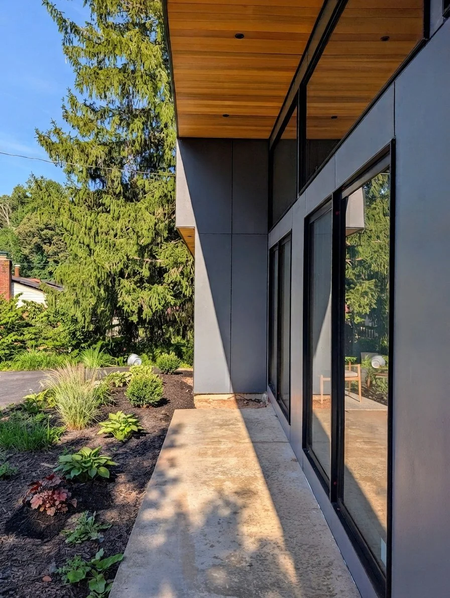 Entry Walk and Glazing