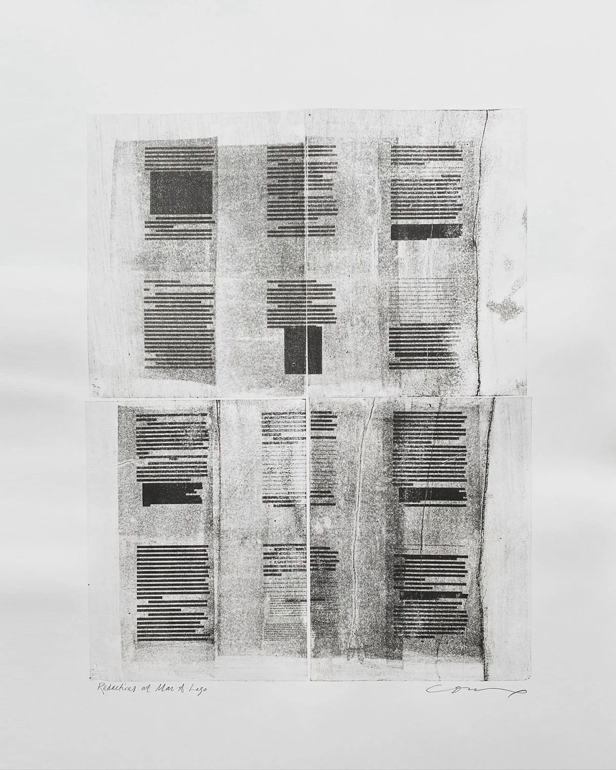 22x30, lithograph with pencil