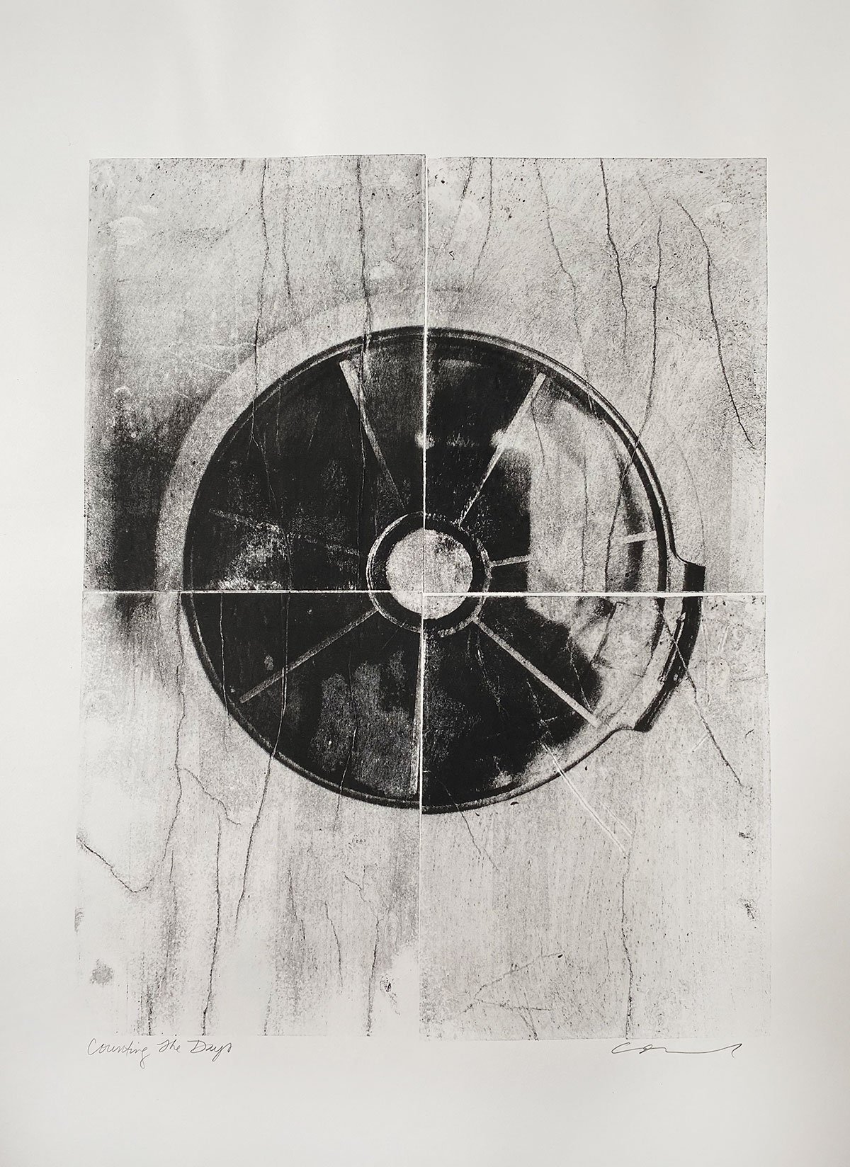 Counting the Days, 22wx30h, lithograph
$1450