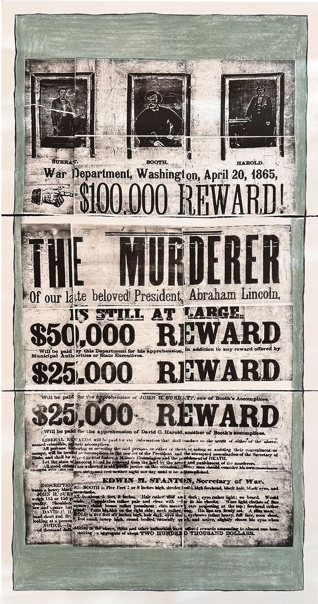 Reward!Reward!Reward! 30wx66h, lithograph
$4350