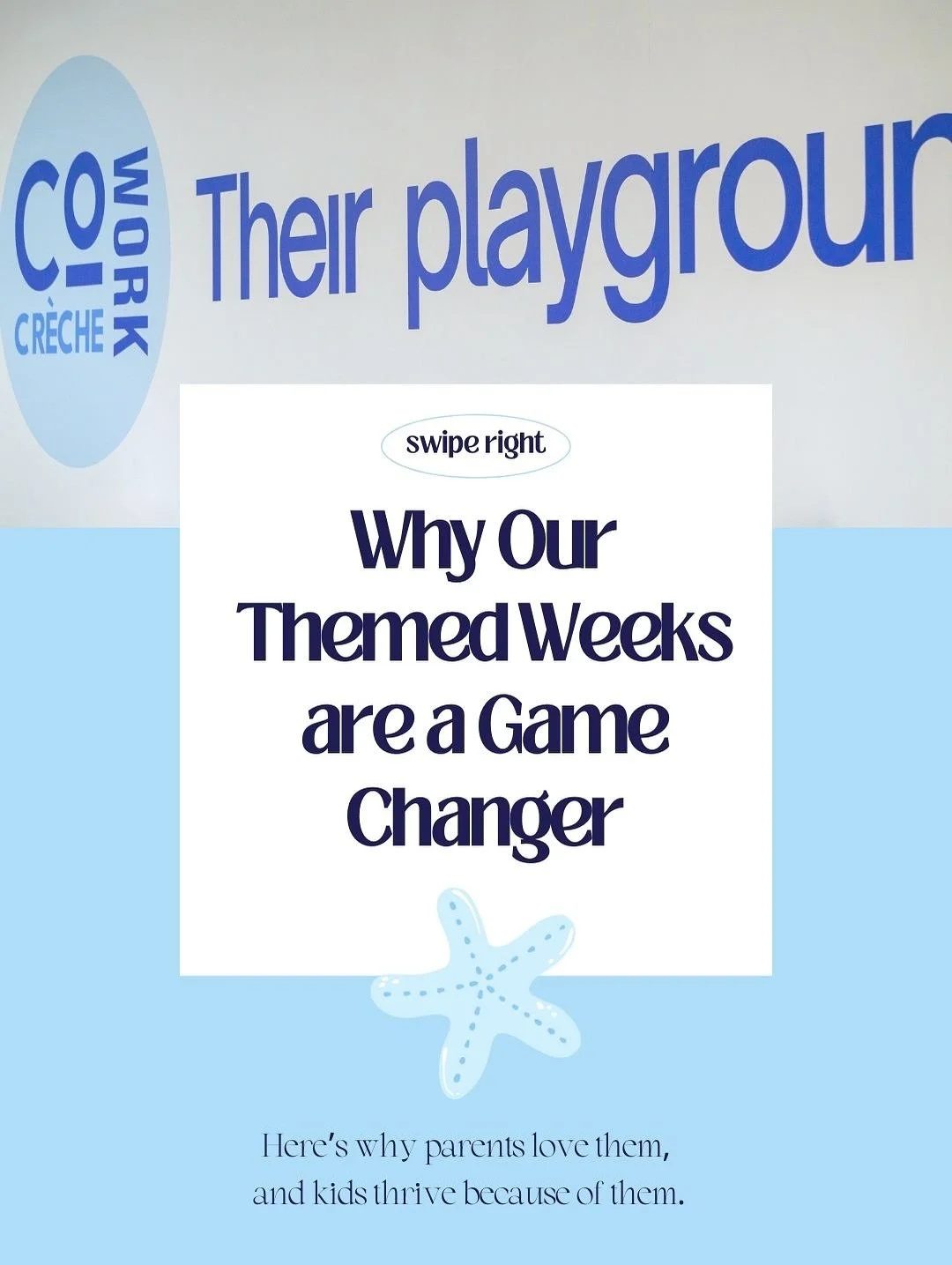 What makes us different? 

Our themed weeks! 🎉 

They&rsquo;re designed to keep kids happy, curious, and learning. 

Discover how in this post. 👆🏼👆🏼👆🏼👆🏼👆🏼