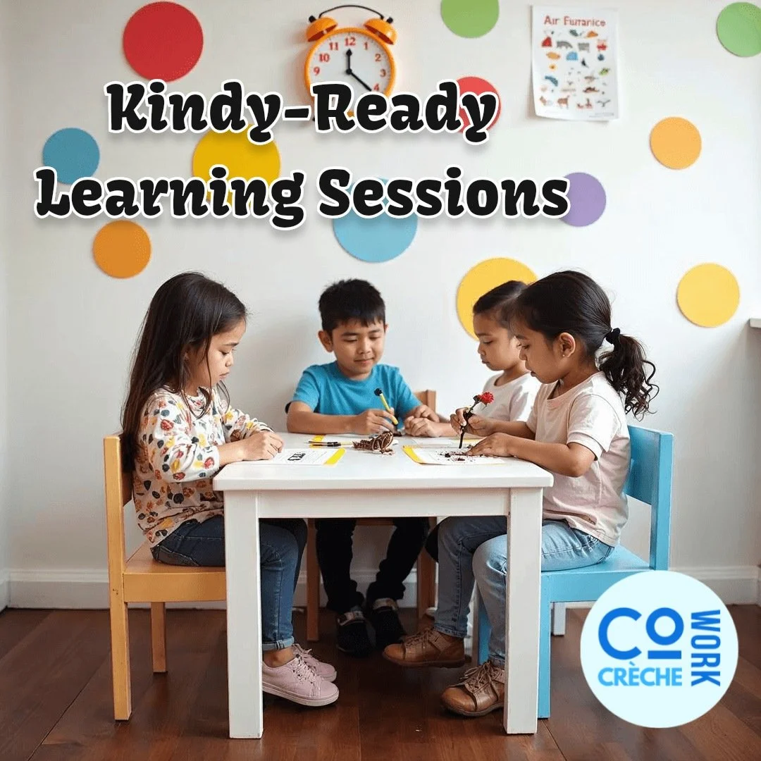 🌱 Kindy-Ready Learning Sessions are here!

Give your child a gentle head start before big school with our school readiness program for ages 2.5&ndash;4 years kicking off in Term 4 2025 (13 October).

✨ When: Mondays, Tuesdays &amp; Wednesdays
✨ Time