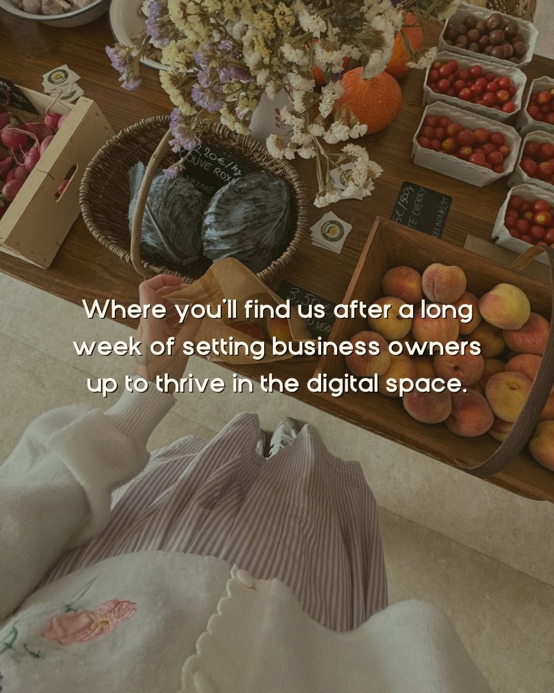 We are always rooting for you! Yes, YOU! The business owners that put it all into their business. We get you! 

Plus, it&rsquo;s so much sweeter when the weekend arrives knowing we supported people we love all week long. 🫶