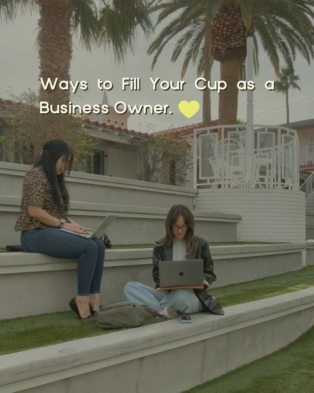 As a business owner, it&rsquo;s easy to feel like you&rsquo;re pouring into everyone else&rsquo;s cup but your own. We know the feeling all too well. 💛

No matter how small or simple, make sure you&rsquo;re taking time to refill your energy, creativ