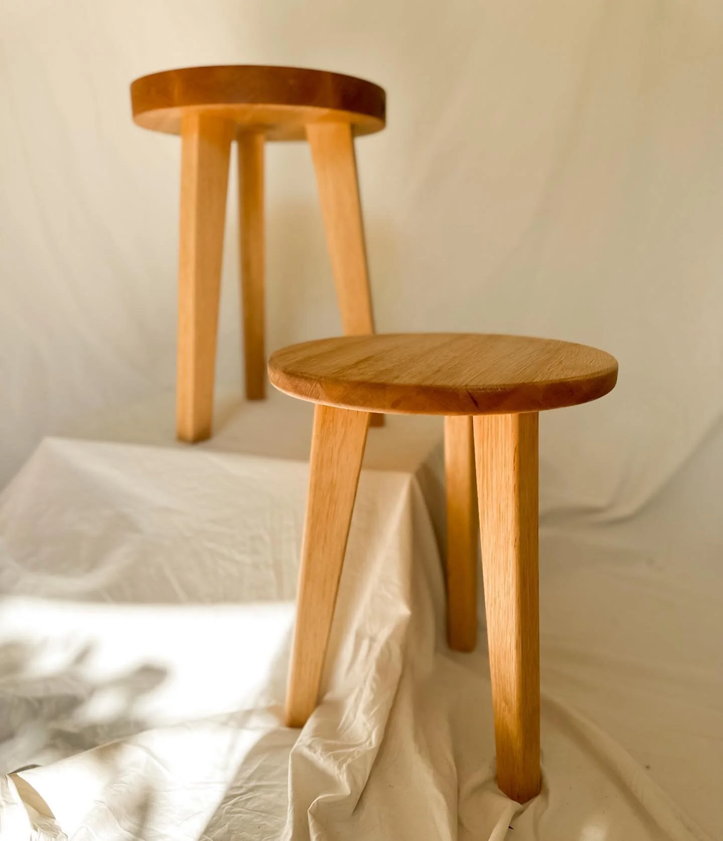 NEW PRODUCTS!!! We have two brand new step stools available for sale. Each with a unique look and ready to ship!

Stool one has a soft rounded edge, while stool two has a more defined thick top. 

DM for inquiries and pricing info!
&bull;
&bull;
&bul