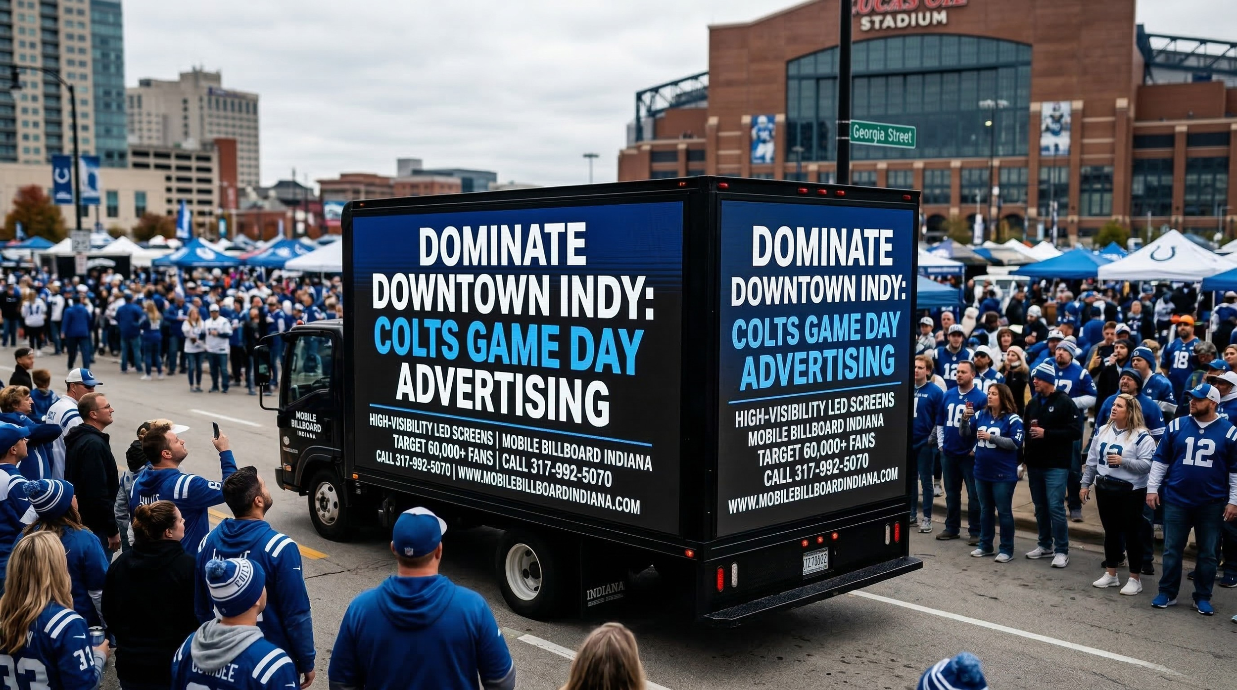Dominate Downtown Indianapolis During                Colts Game Days