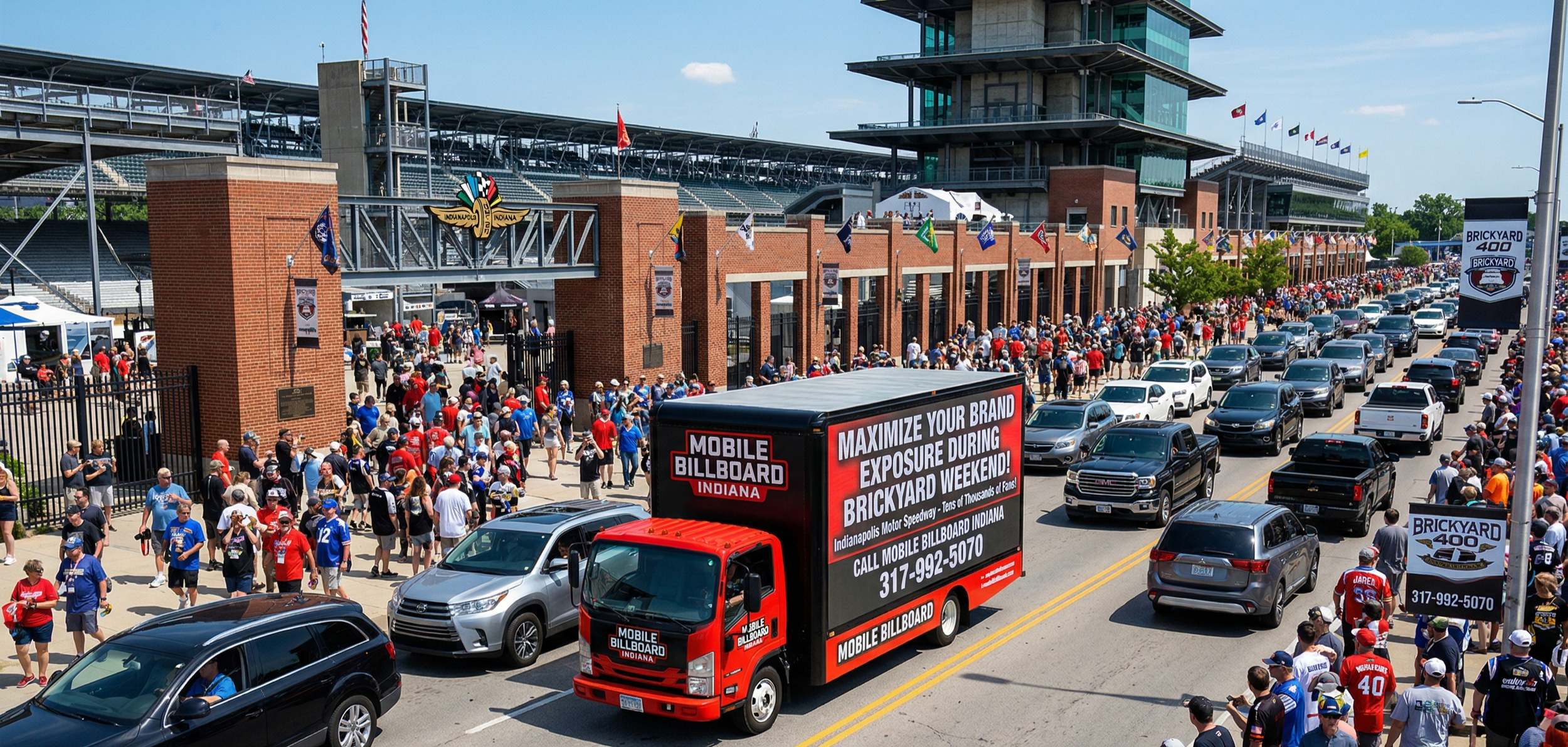 Maximize Your Brand Exposure During the Brickyard Weekend