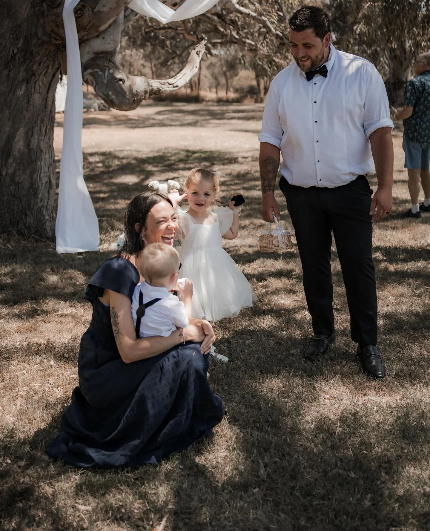 the wearer of many hats &mdash; today&rsquo;s look? 
celebrant with a side of childcare
just another day of adding to my 'things your celebrant will do, that you don't know they do' 

📸 @yarravalleyimages 
📍 @mansfield.glamping 

#melbournecelebran