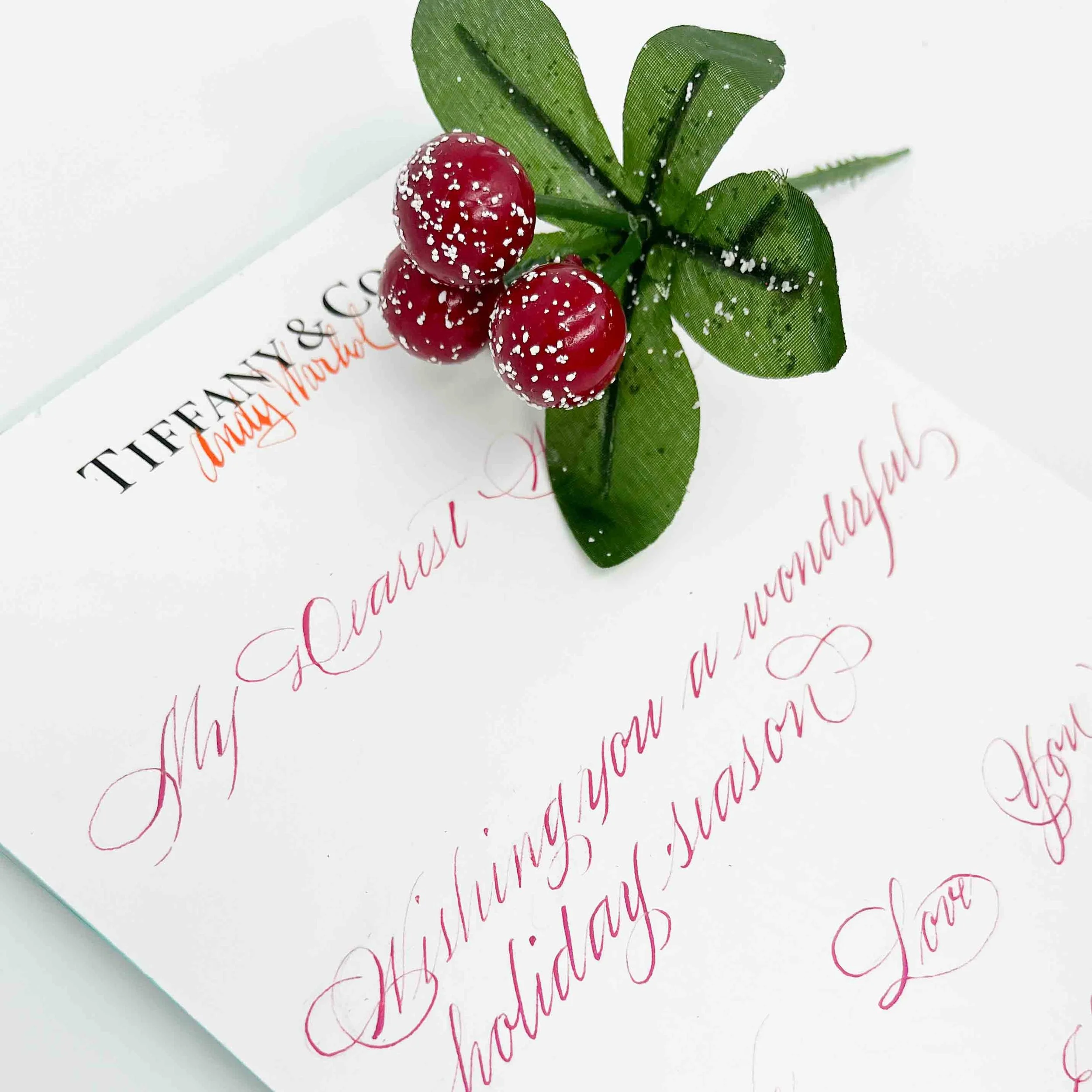Celebrating Christmas Holiday at TIFFANY &amp; CO.