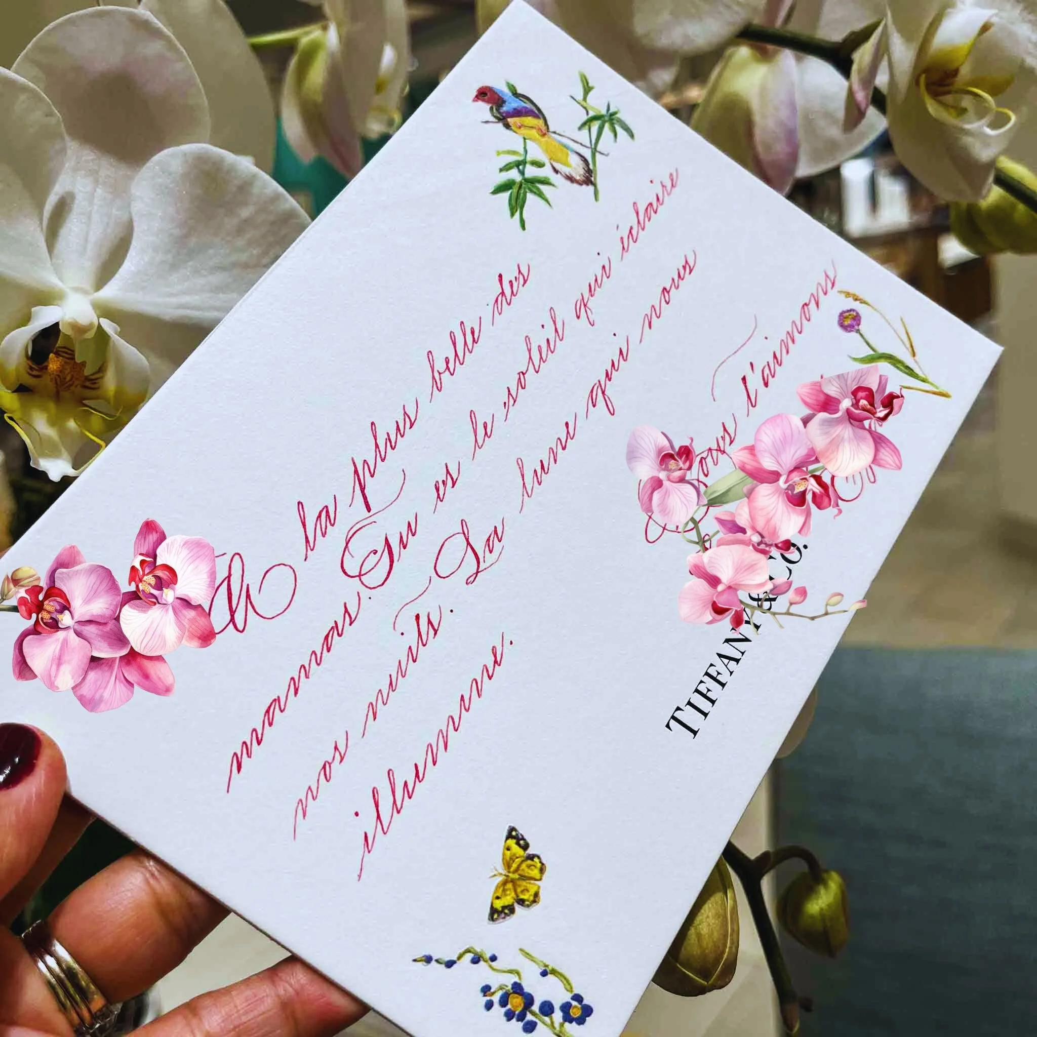 Tiffany &amp; Co. Mother’s Day Live Calligraphy