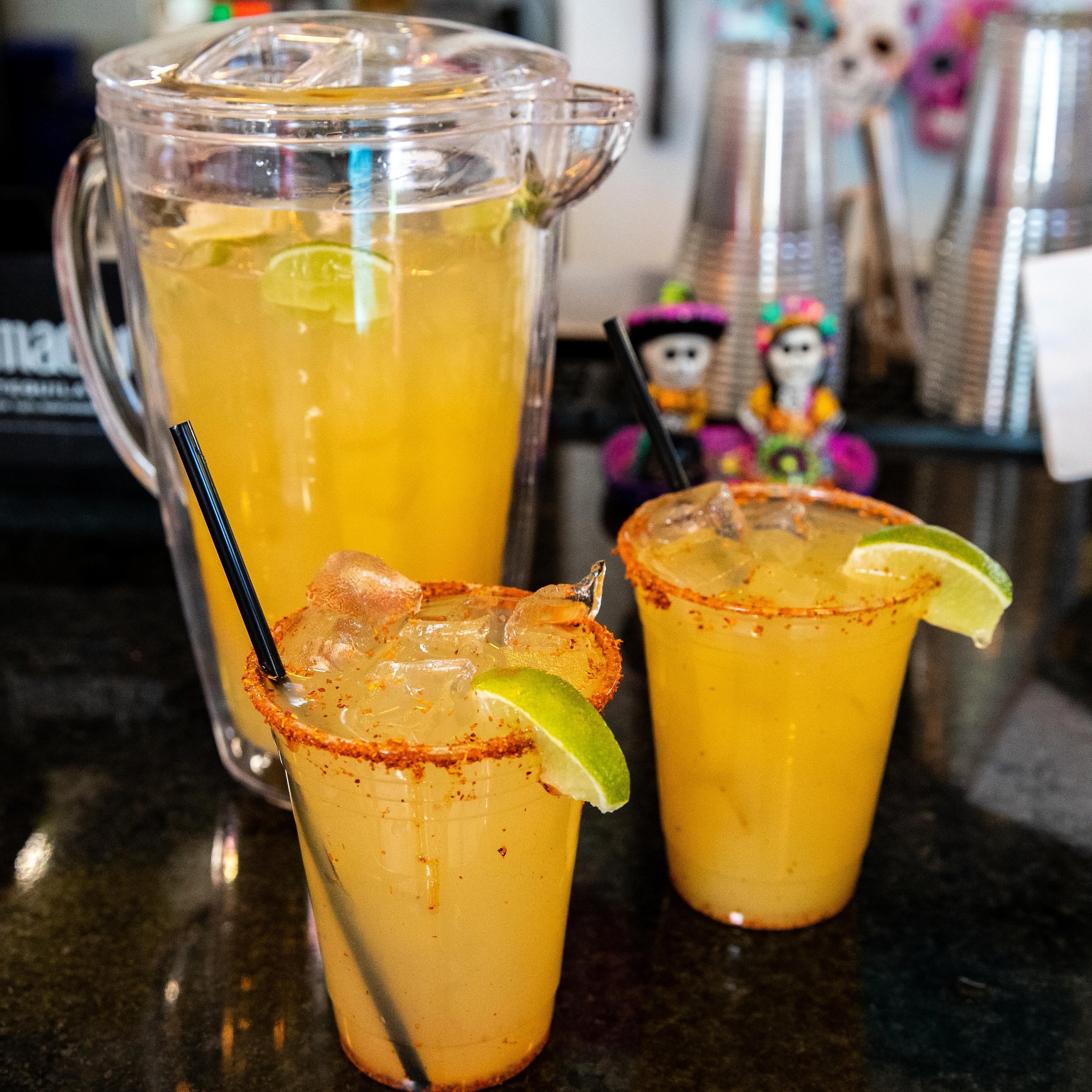 all you need to have the PERFECT Thursday - a few friends and an ice cold Margarita Pitcher at Olla Cov 🍹 Stop by until 11pm! Not a drinker? ask your bartender about our Virgin/NA Options!