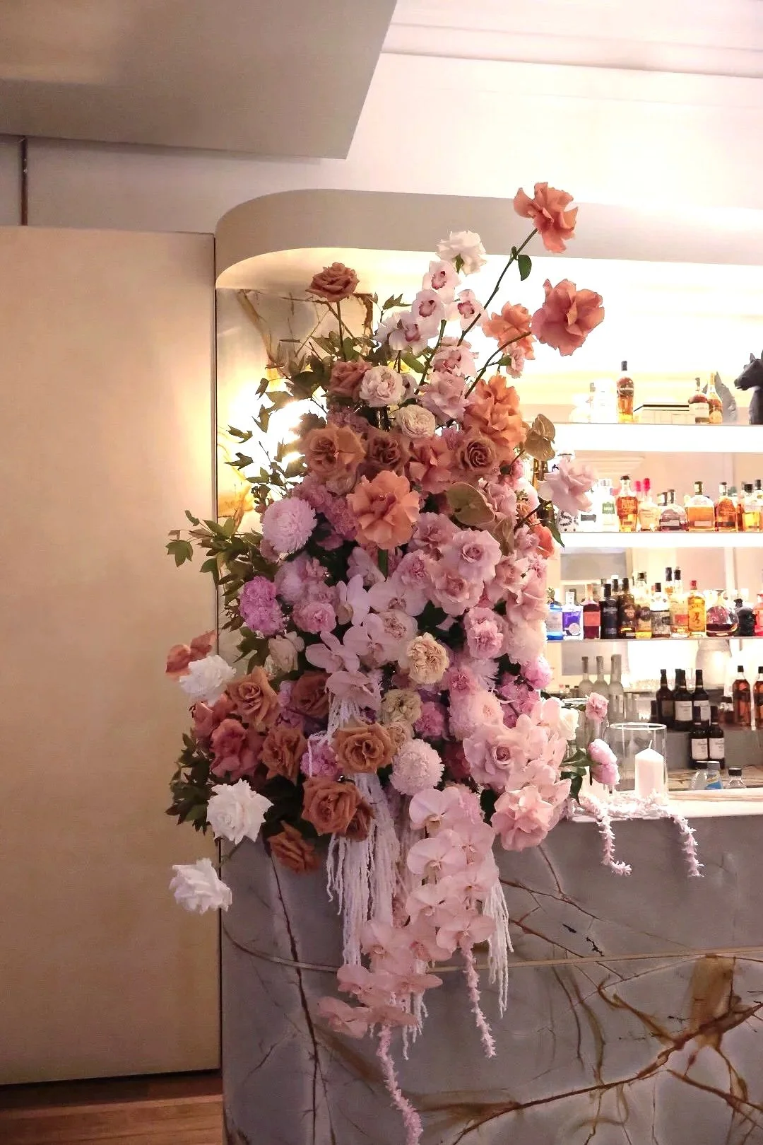 Bar wedding installatioin