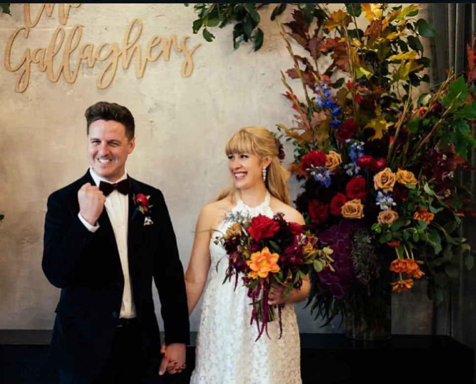 Winter wedding flowers