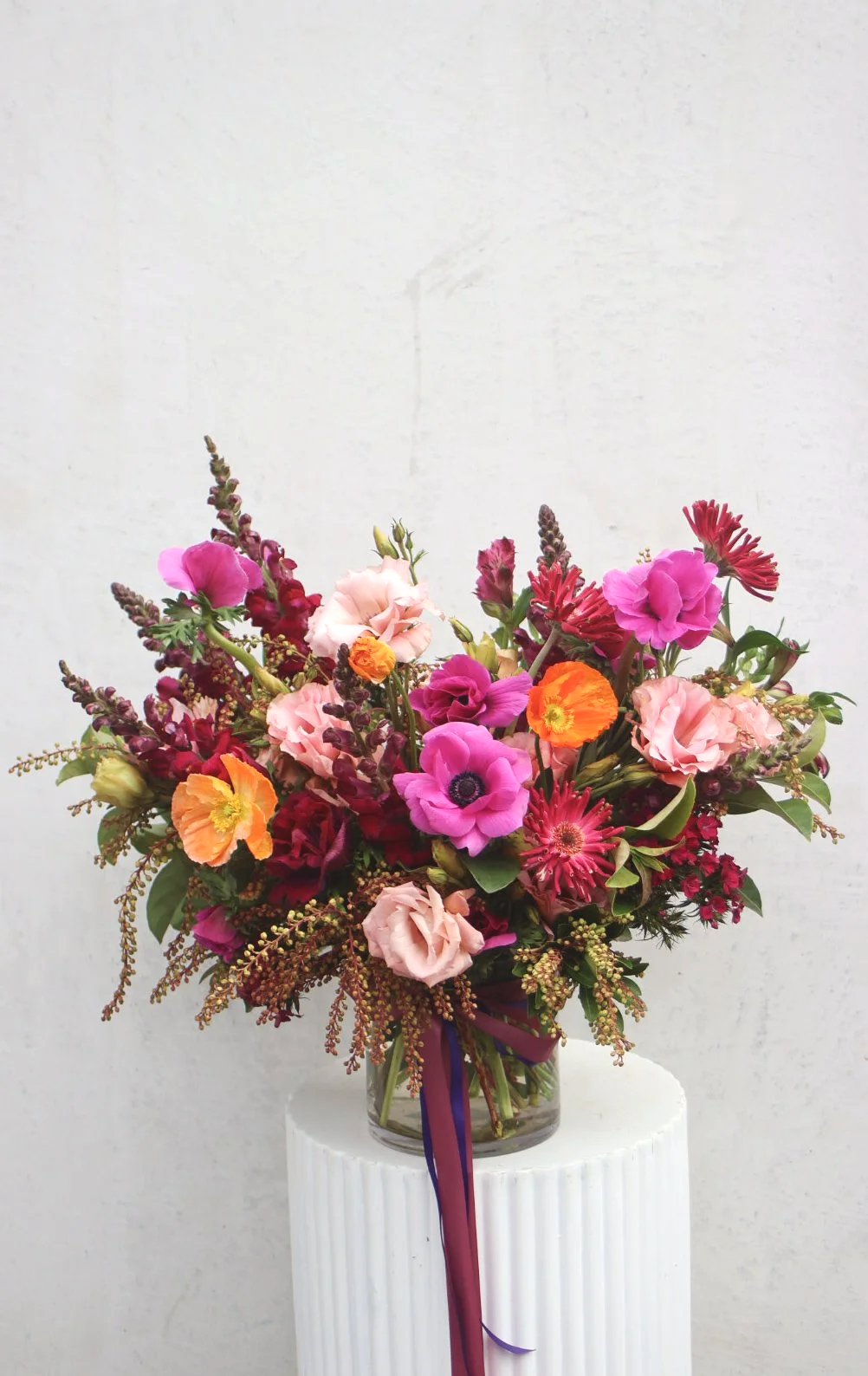 Low Set Vase