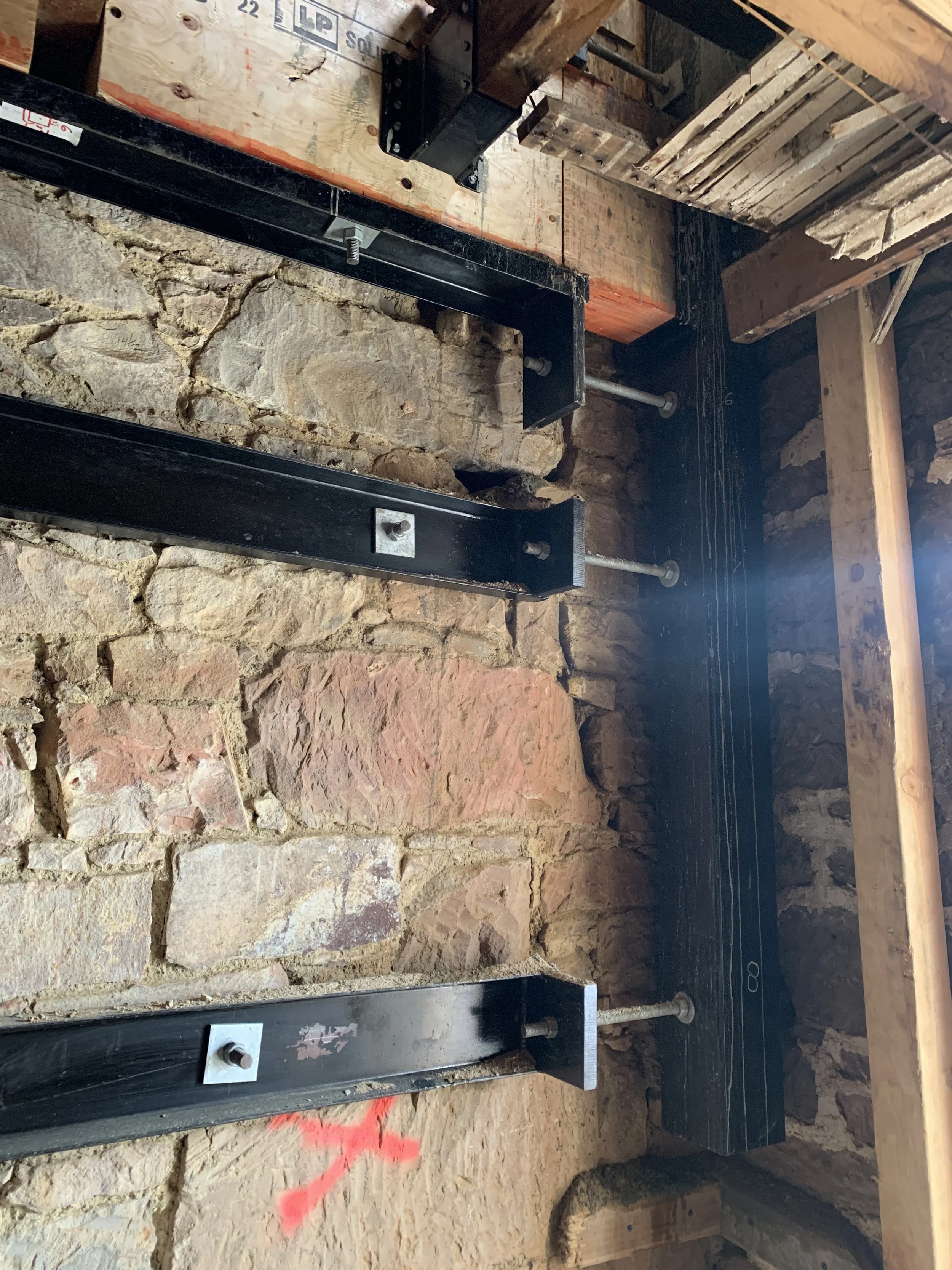 2023-03-07 IOOF pulling the face back into place.JPG