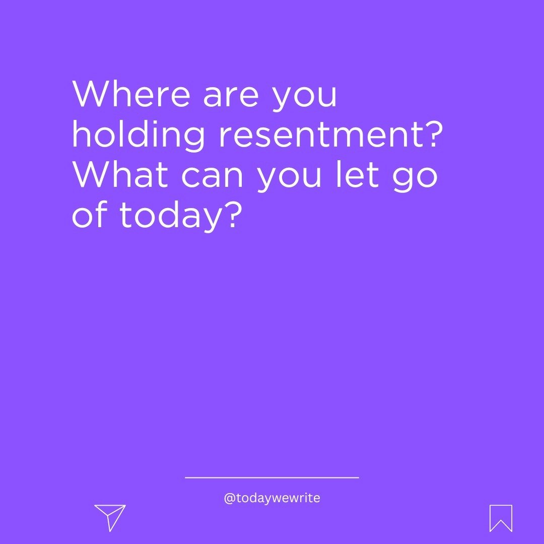 I recently listened to a fantastic episode of the High Performance podcast with guest @robinsharma. Robin shared the 5 questions he writes about every morning, one of them being &quot;Where am I holding resentment?&quot; 

Robin believes that if we a