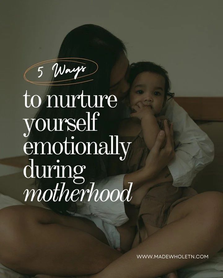 Motherhood is beautiful, tender, overwhelming, and sometimes uncertain.

Here are 5 gentle ways to nurture your emotional well-being as you navigate this transition with grace, courage, and confidence. 💖

👉 Swipe through to see and remember, you do