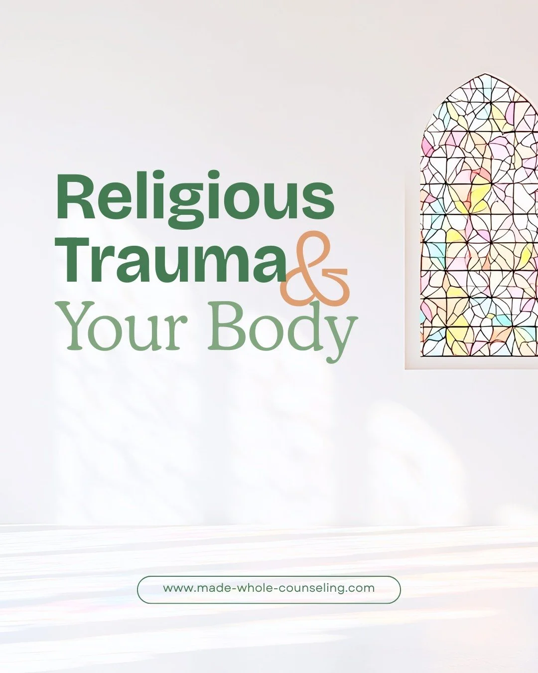 Religious trauma isn't just about what you were taught to believe.
 
It's also about what you were taught to feel&mdash;or not feel.
 
"Don't trust yourself" "Your body is sinful" "Doubt is dangerous" "Anger means y