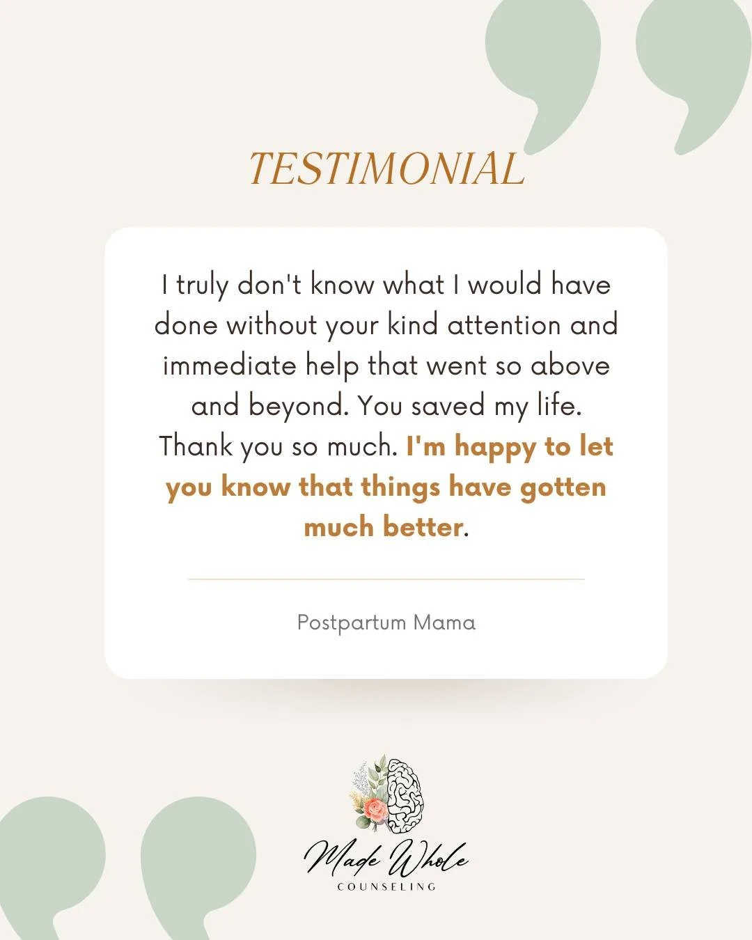 The postpartum season can be tender and overwhelming, and having someone respond with care and immediacy can make all the difference.
We hold this work gently&mdash;offering steady, compassionate support when things feel like too much.

Reach out or 