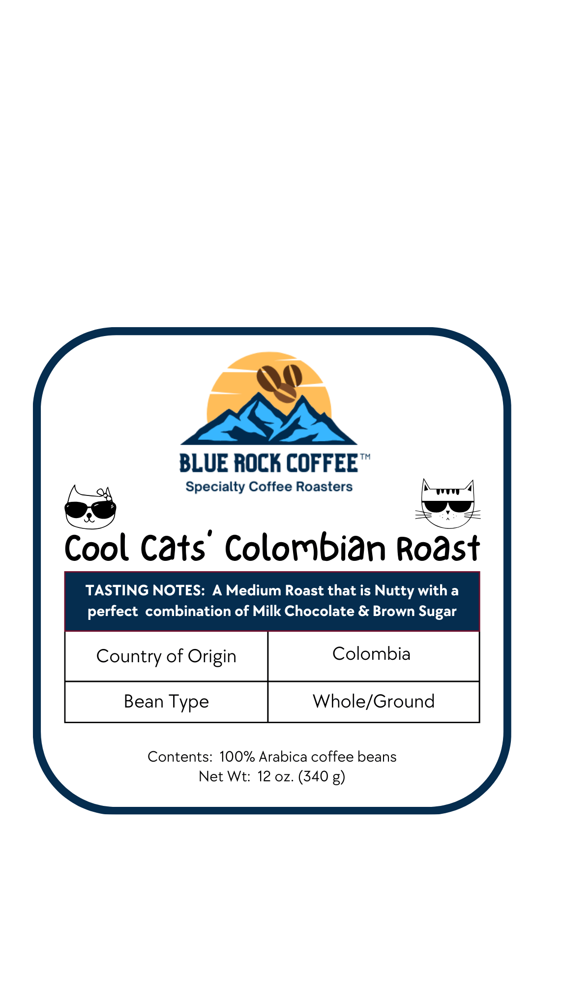 Cool Cats' Colombian Roast