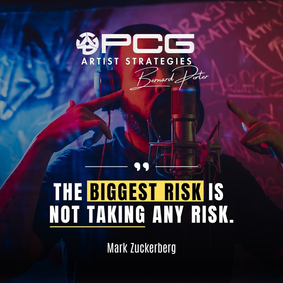 In entertainment and music, success thrives on taking risks. Whether exploring new sounds or pushing creative boundaries, embracing risk is essential. In an ever-changing industry, the greatest risk is playing it safe. #TakeTheLeap #EmbraceChange