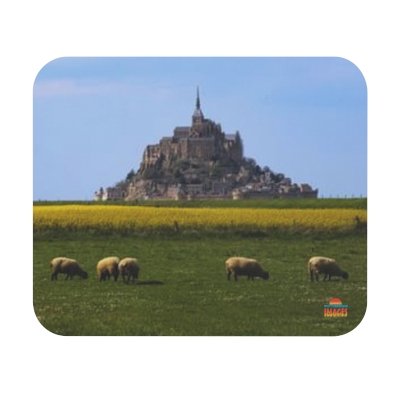Lazy Day at Mont Saint Michel Mousepad