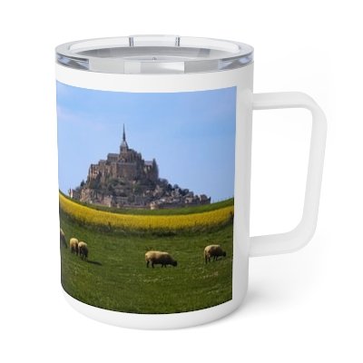 Lazy Day at Mont Saint Michel Thermal Mug