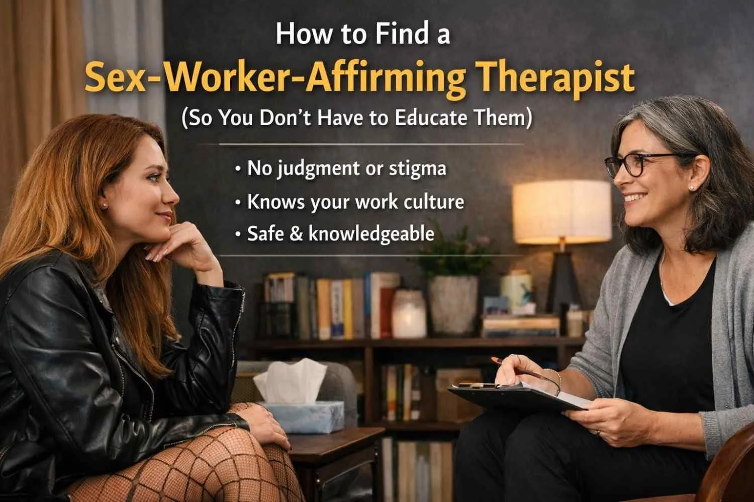 How to Find a Sex-Worker-Affirming Therapist (So You Don’t Have to Educate Them)