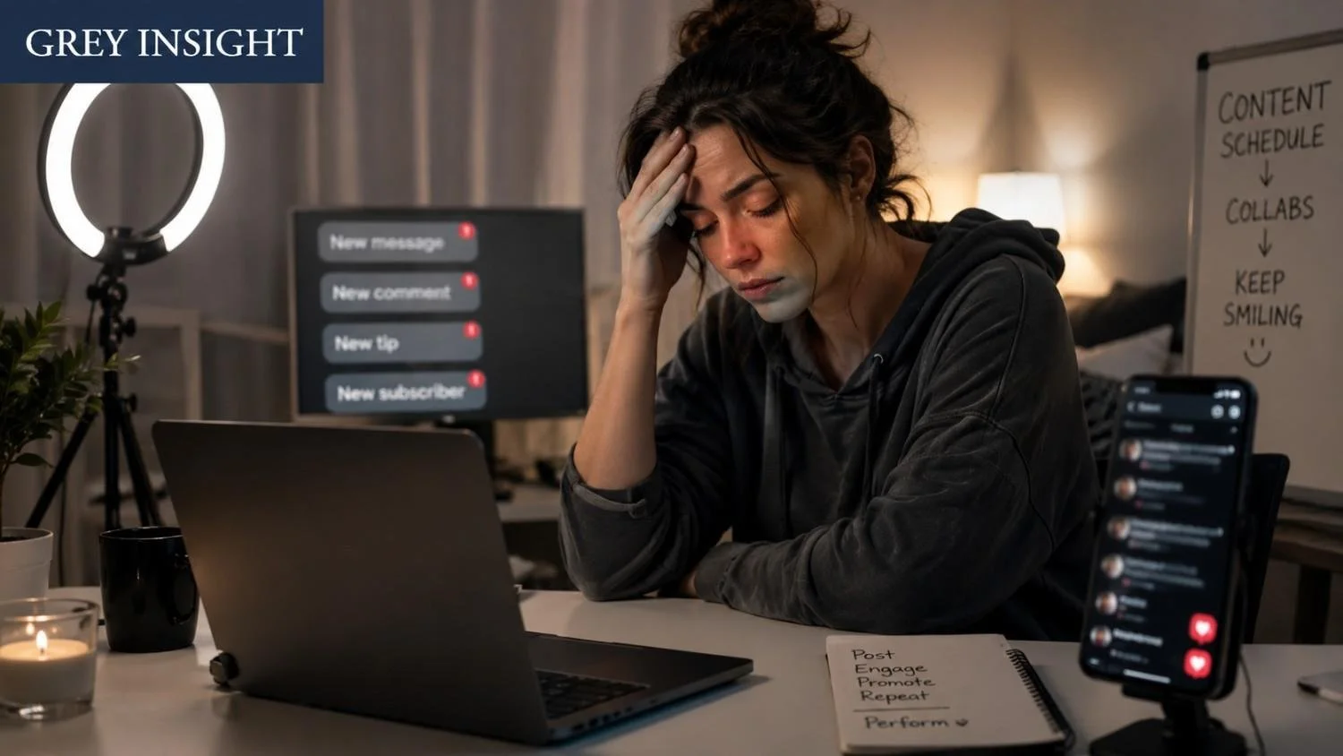 Adult Content Creator Mental Health: Shame, Isolation, and Privacy Stress