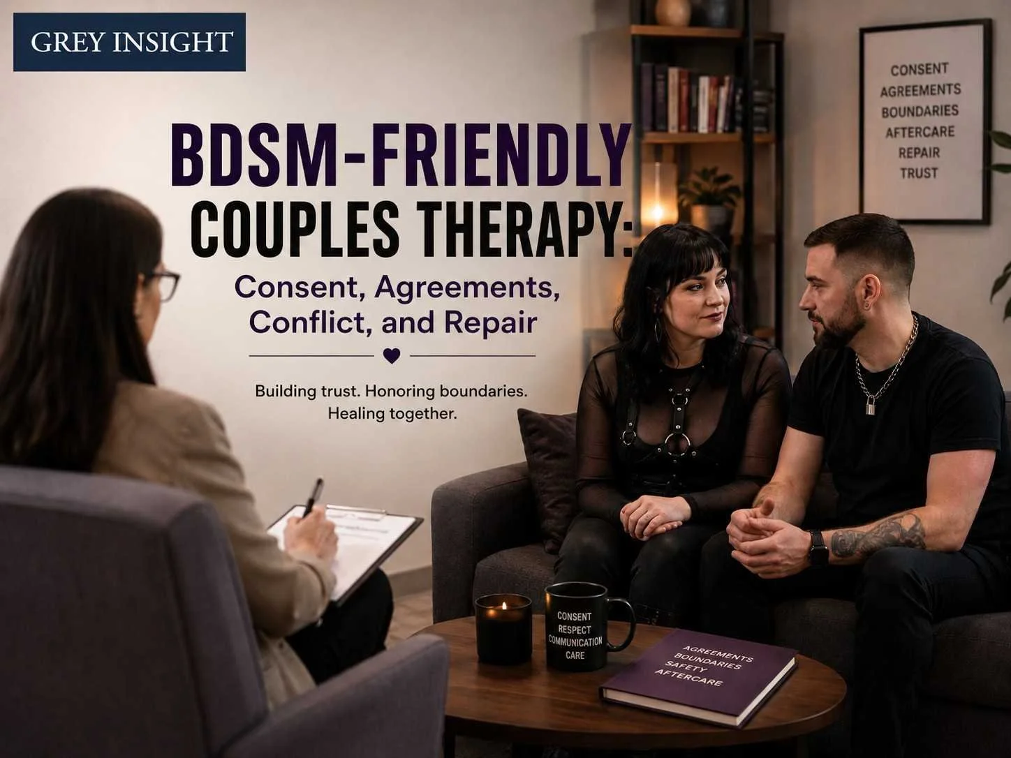 BDSM-Friendly Couples Therapy: Consent, Agreements, Conflict, and Repair