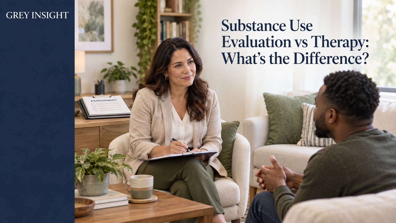 Substance Use Evaluation vs Therapy: What’s the Difference?