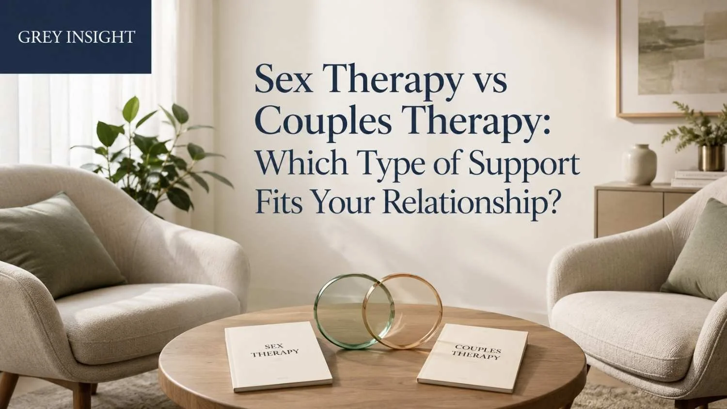 Sex Therapy vs Couples Therapy: Which Type of Support Fits Your Relationship?