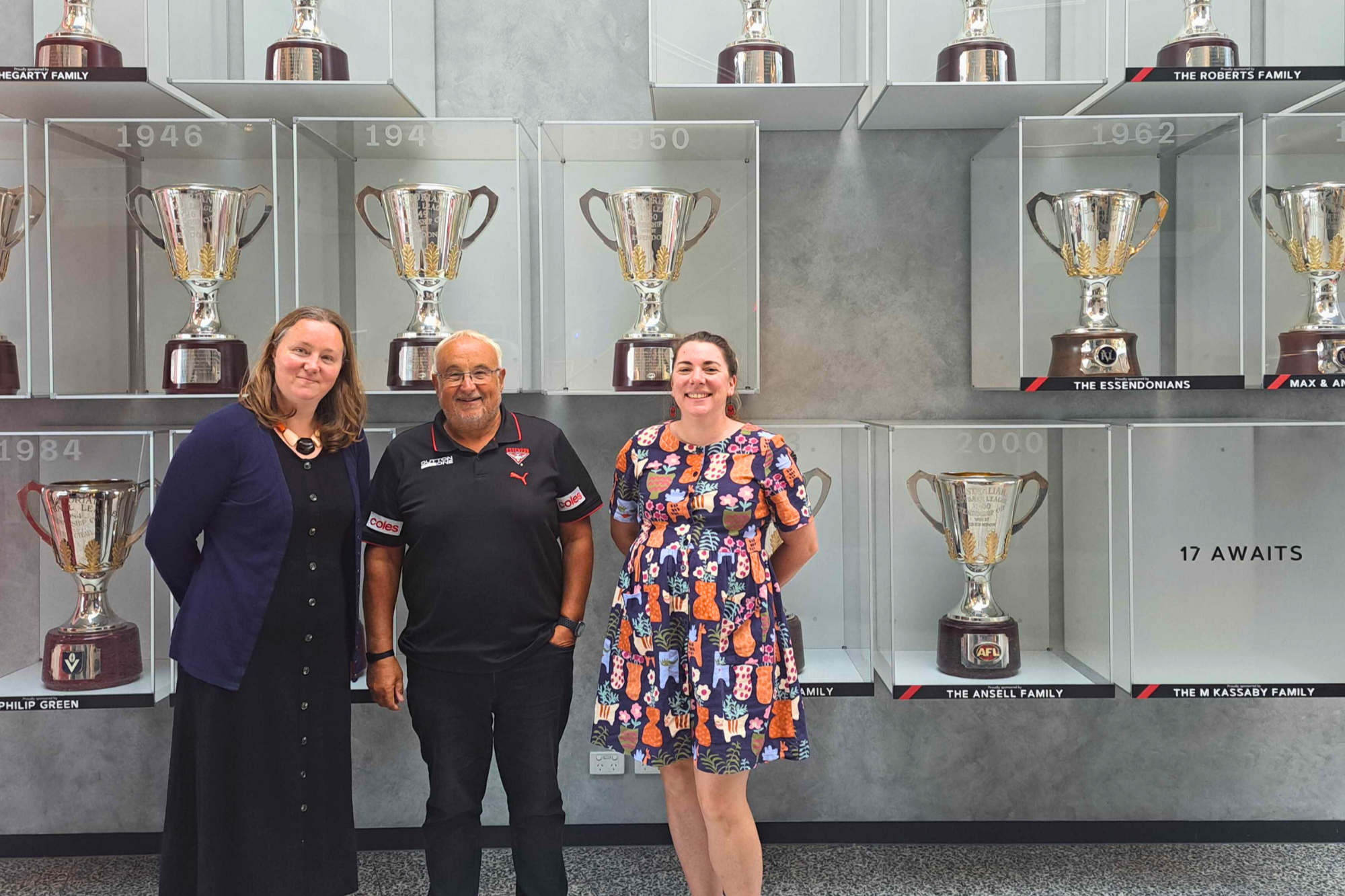 Accreditation | Visit to Essendon Football Club Hall of Fame