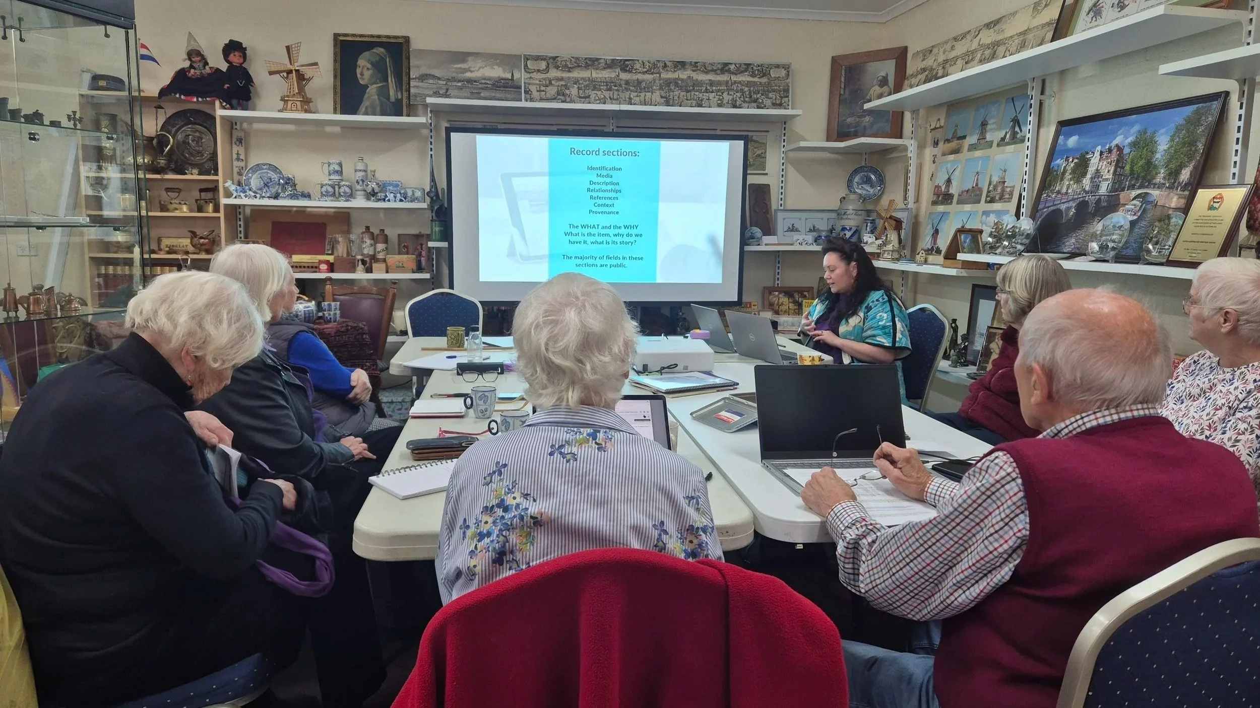 Victorian Collections | "Getting Started with VC" workshop, Dutch Australian Heritage Centre, Carnegie