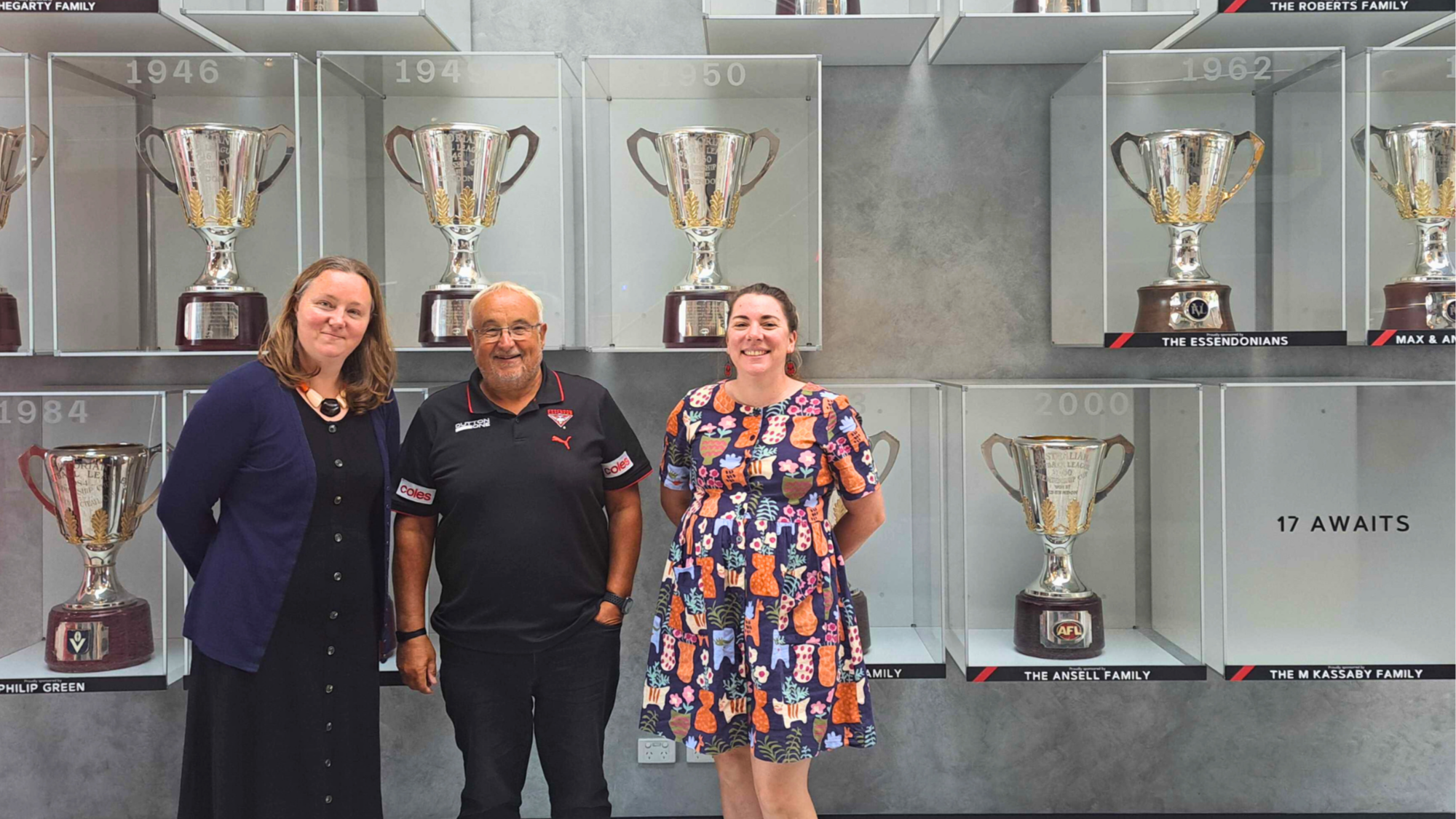 Accreditation | Visit to Essendon Football Club Hall of Fame