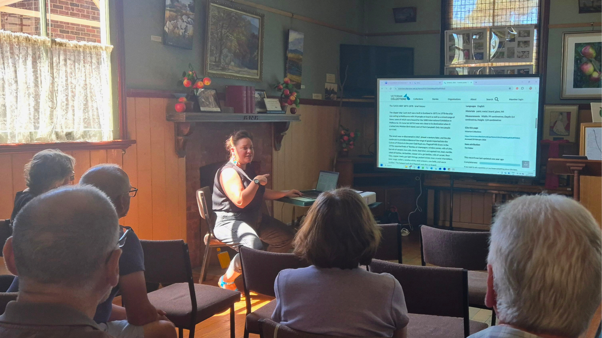 Victorian Collections | Information session, Harcourt
