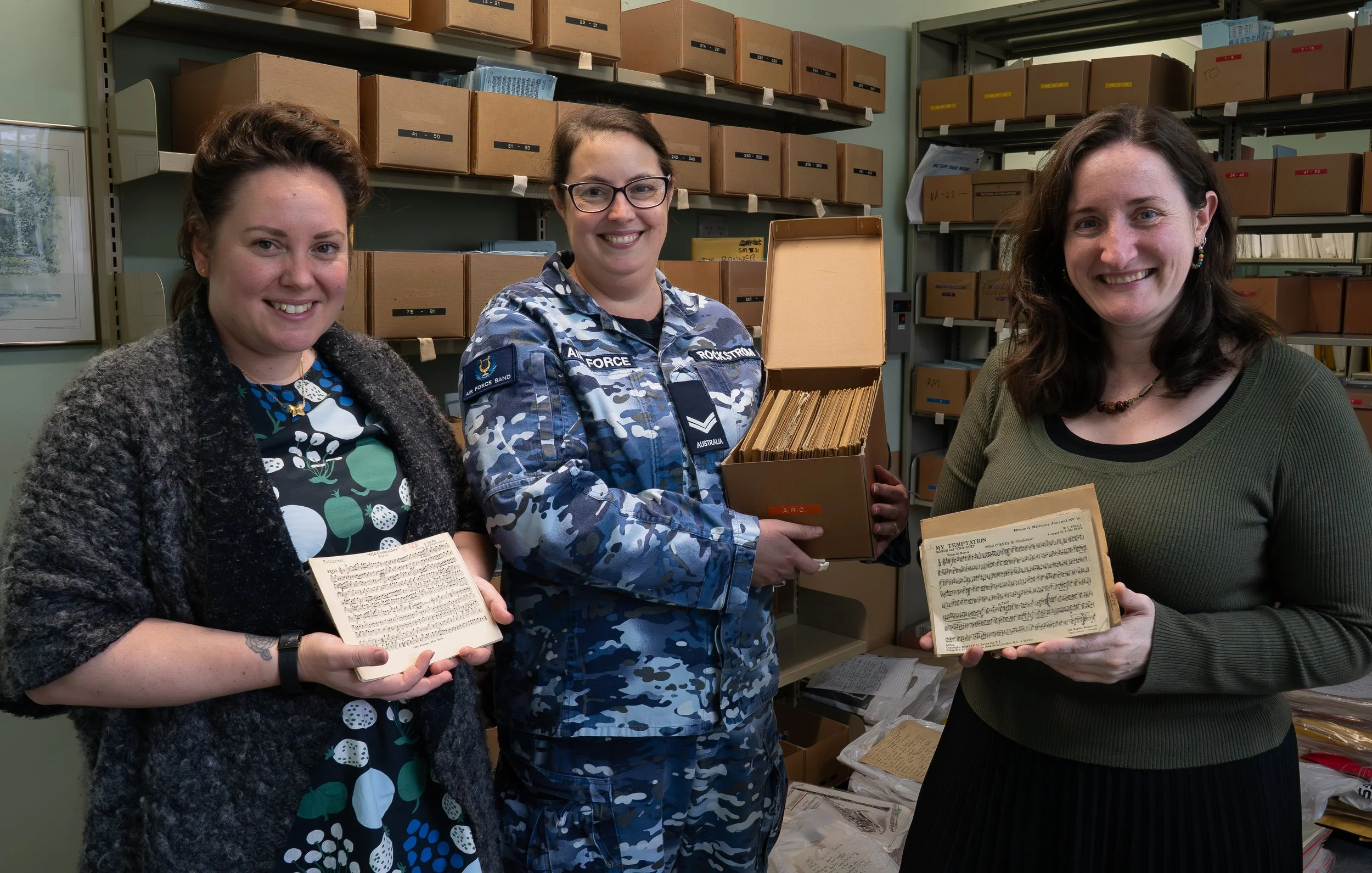 Victorian Collections | Visit with Royal Australian Air Force Band. Photo: Leading Aircraftwoman Samantha Webber