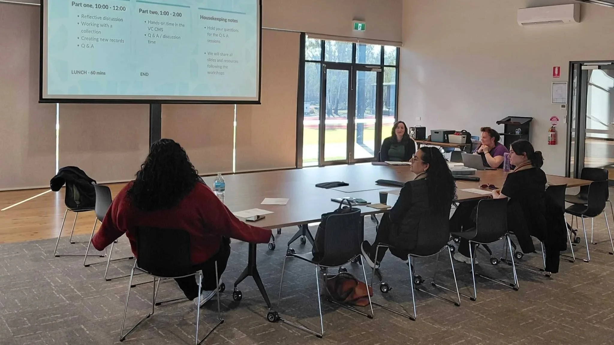 Victorian Collections | Victorian Collections | Day two of training for Yorta Yorta Nation at Dharnya Centre, Barmah National Park, Yorta Yorta Country. Photo: Caine Muir.
