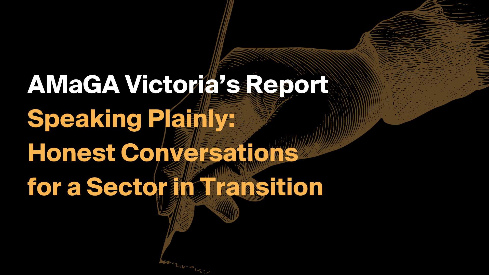 Report | Speaking Plainly: Honest Conversations for a Sector in Transition