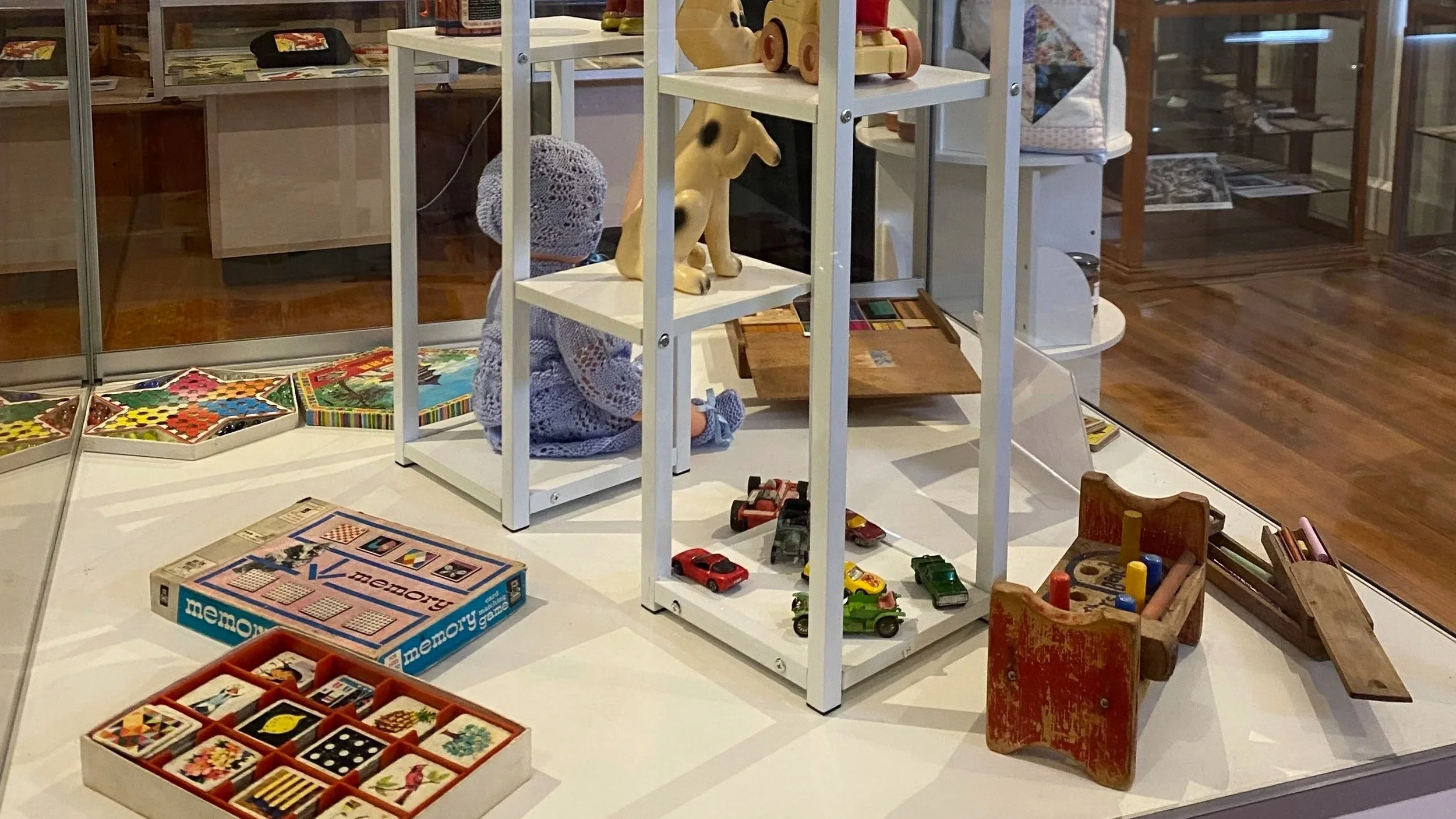  Accreditation | Toy collection display at Nagambie Historical Society 